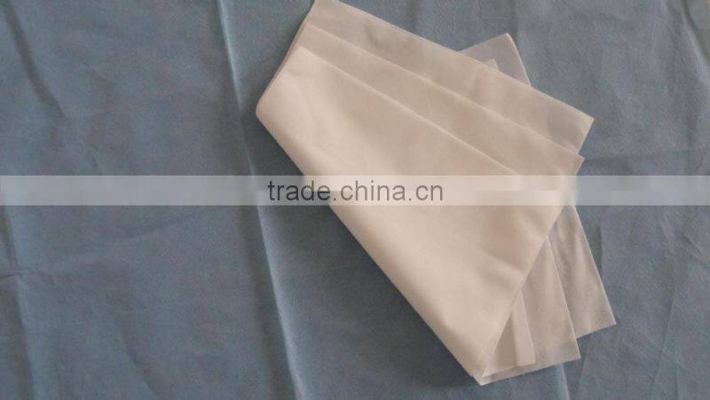 2016Airline Travel white 100% polypropylene pillowcase