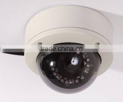 H.264 dome camera waterproof ip CCD network ip camera (HK-NS312)