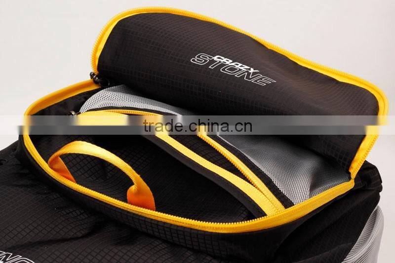 Promotional super Lightweight foldable nylon backpack folding school bag