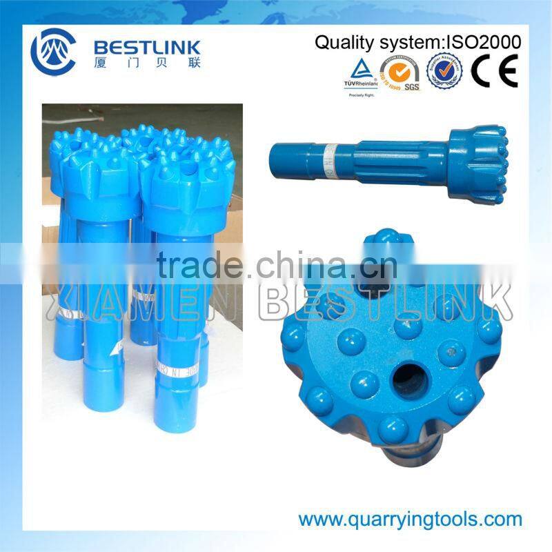 DTH button bit for DTH driller BQ90
