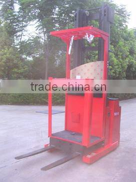 Top 1ton full electric order picker with nylon tyres