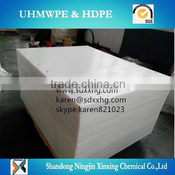Wear resistant UHMWPE sheet for bunker lining/Self Lubricating uhmwpe chute liner