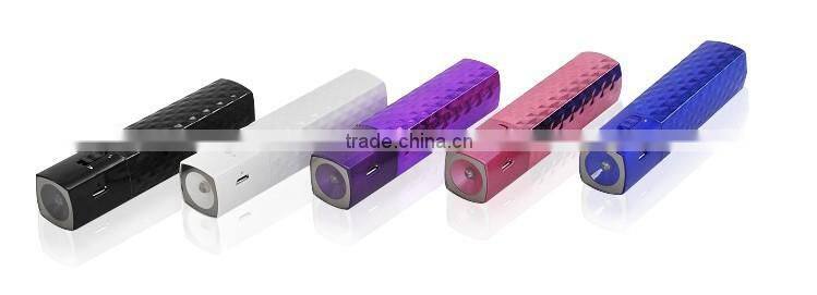 new design mobile power bank 2600mAh remote shutter mini power bank