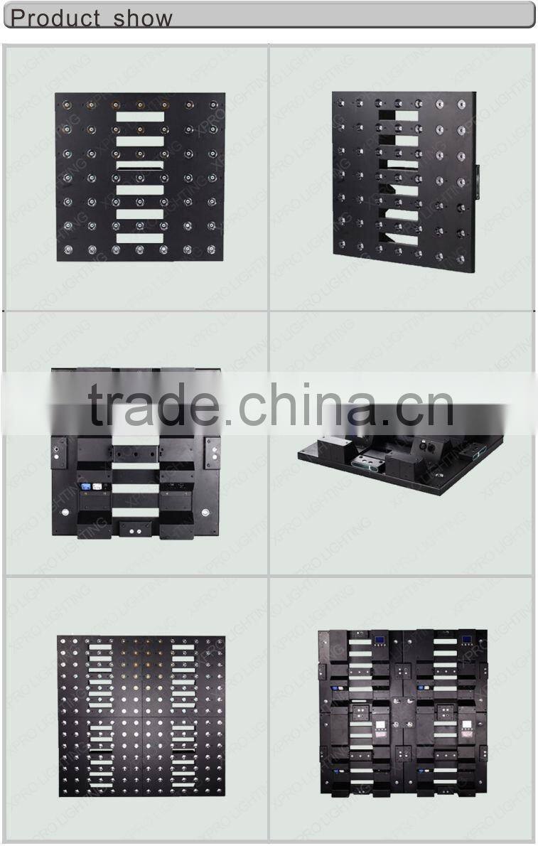 Christmas decorative 7x7 led stage light 49pcs 3W warm white led matrix light wedding light