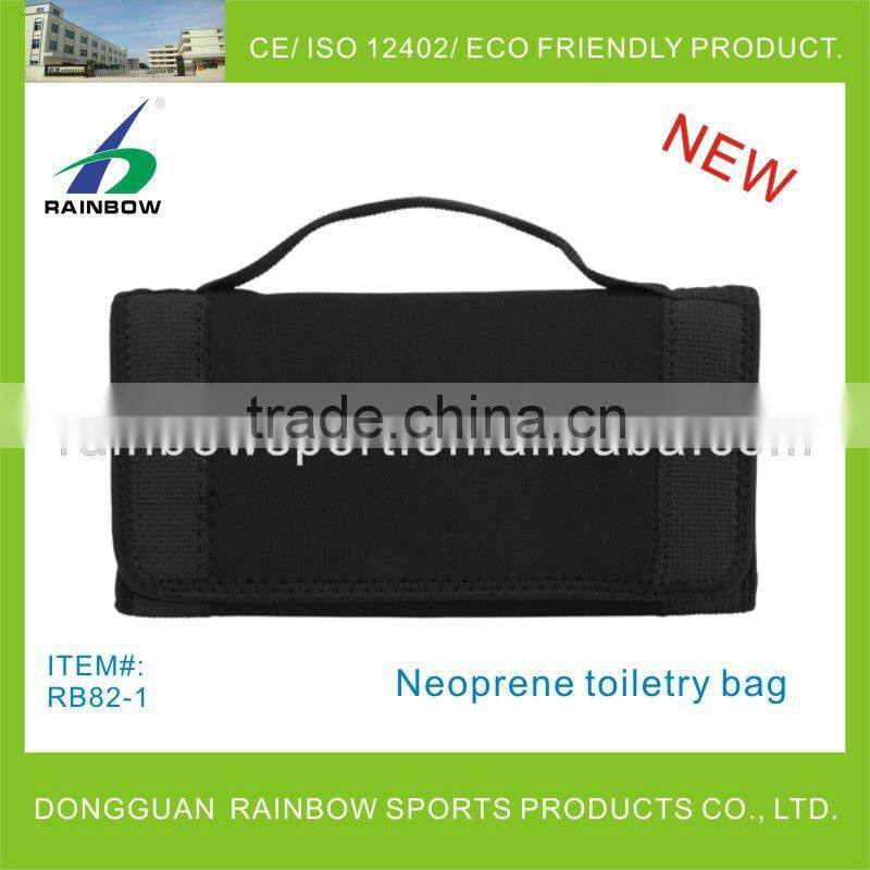Neoprene toiletry bag