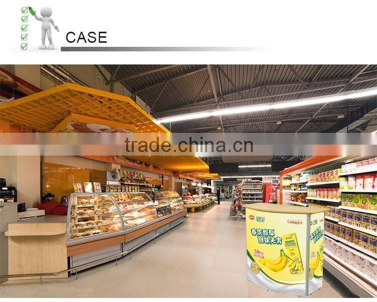 promotional retail wood table top display shelf