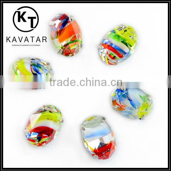 Top selling bling bling 10*14mm drop shape crystal stones wholesales