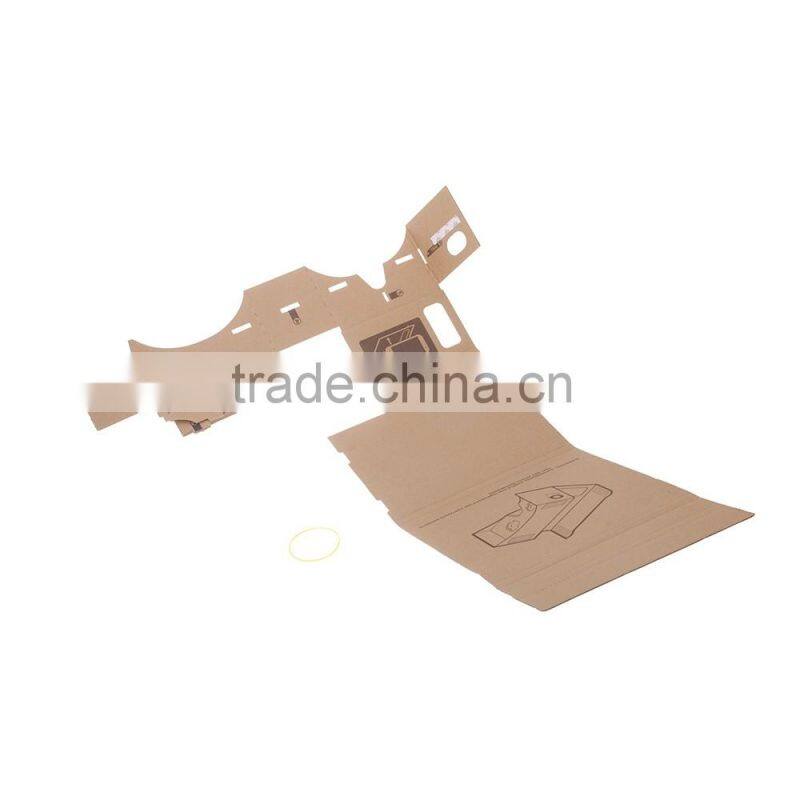 Virtual Reality VR Google Glasses Google Cardboard 3D Glasses for Mobile Phone 5.0 Screen + Adjustable Head Mout Strap Belt