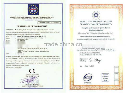 Lubricating Oil Centrifugal Water Separator/Waste Oil Cleaner