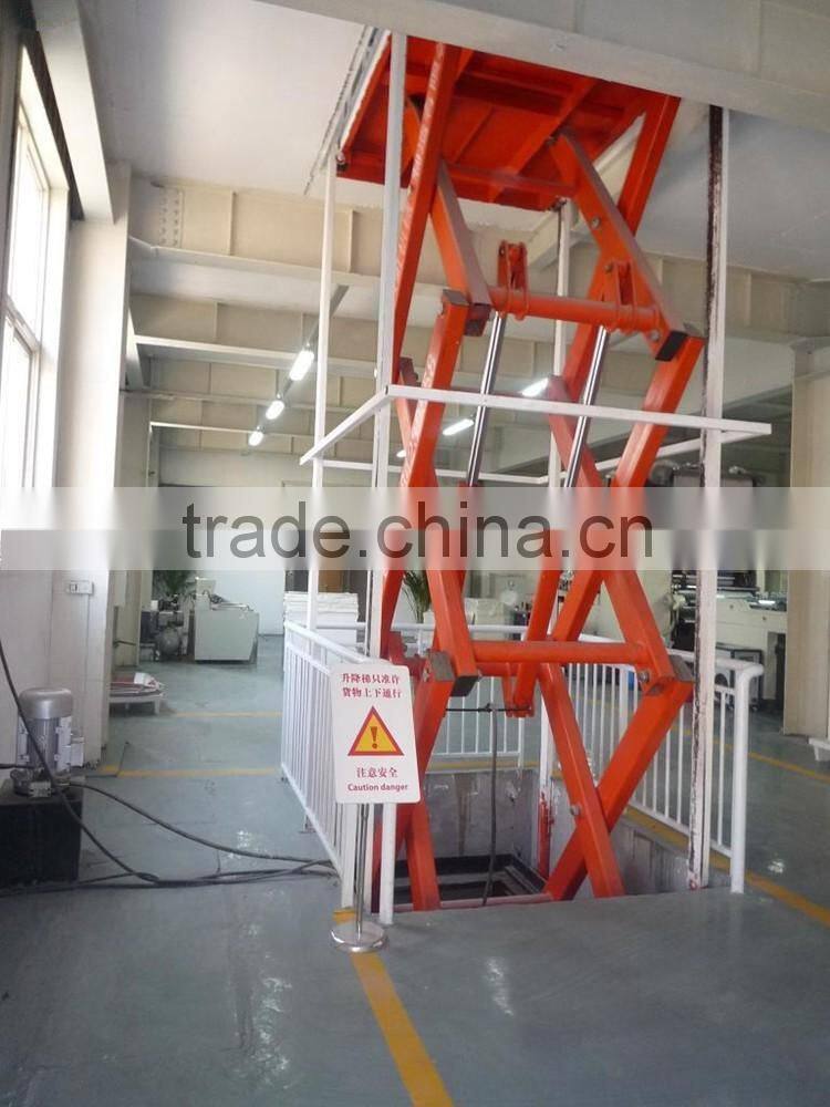 hydraulic car scissor platform elevator