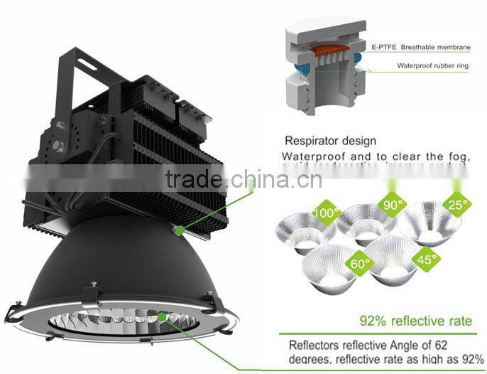 High Brightness LED High Bay Light 300W Low Bay Light IP65
