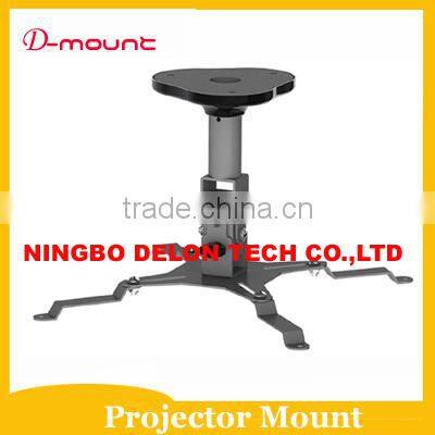universal steel short ceiling projector mount
