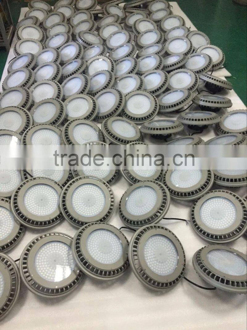 ce rohs UL DLC led high bay ufo 120w 150w 200w industrial led low bays