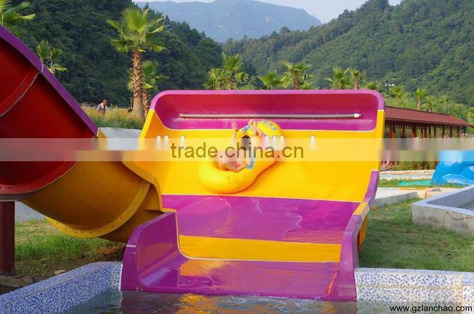 Water Park with Fiberglass Water sldies Rides customized products