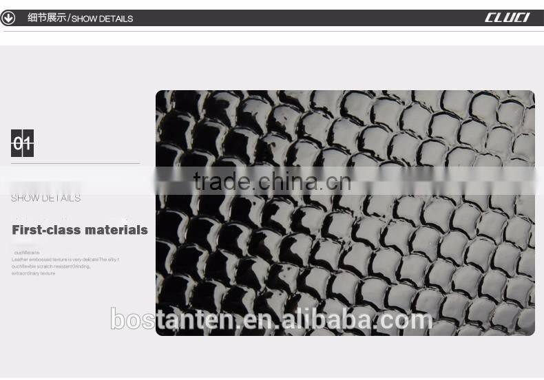 fashion women leather beach bag chain sling shoulder bag