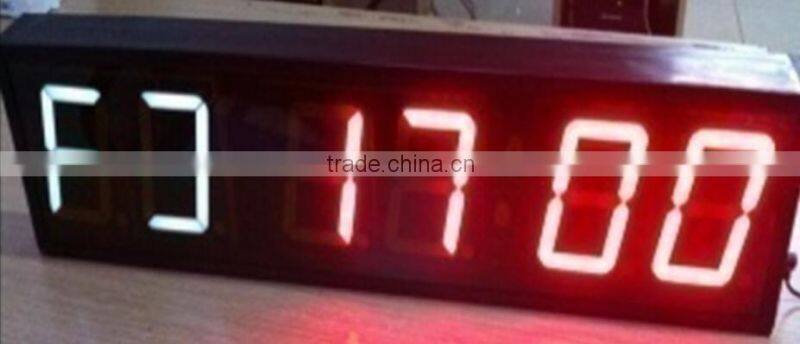 Six digit Crossfit timer|led fitness timer|club gym sports timer