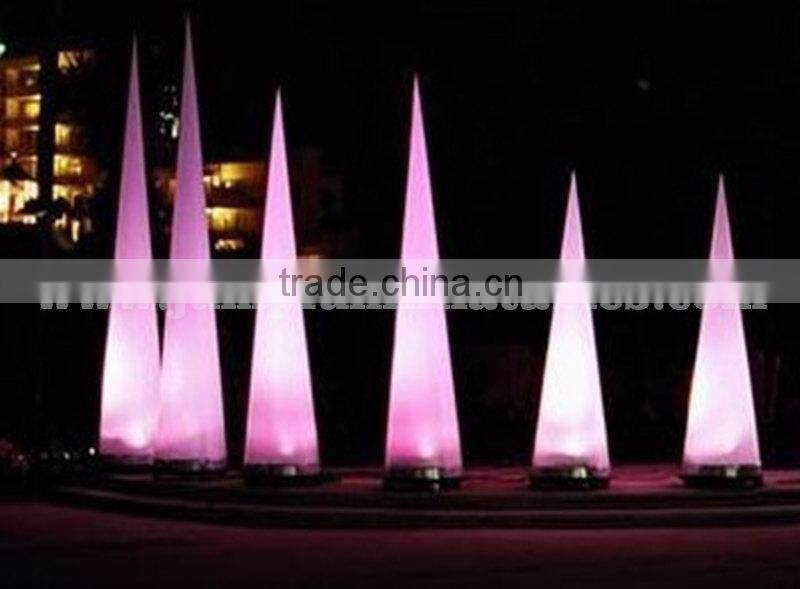 Colour change LED Inflatable Star hanging Lighting balloon