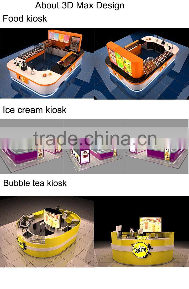 industrial popcorn machine with plywood mall popcorn kiosk coffee kiosk design for sale