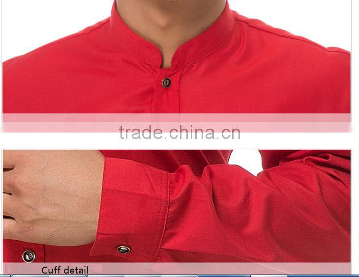 Hotel Chef Kitchen Bar Restaurant Waiter and waitress dark green shirts and black pants Work Uniform