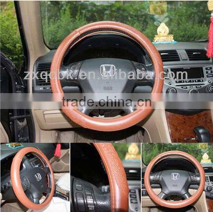 Car Accessories Auto PU Leather Steering Wheel Cover for Cars