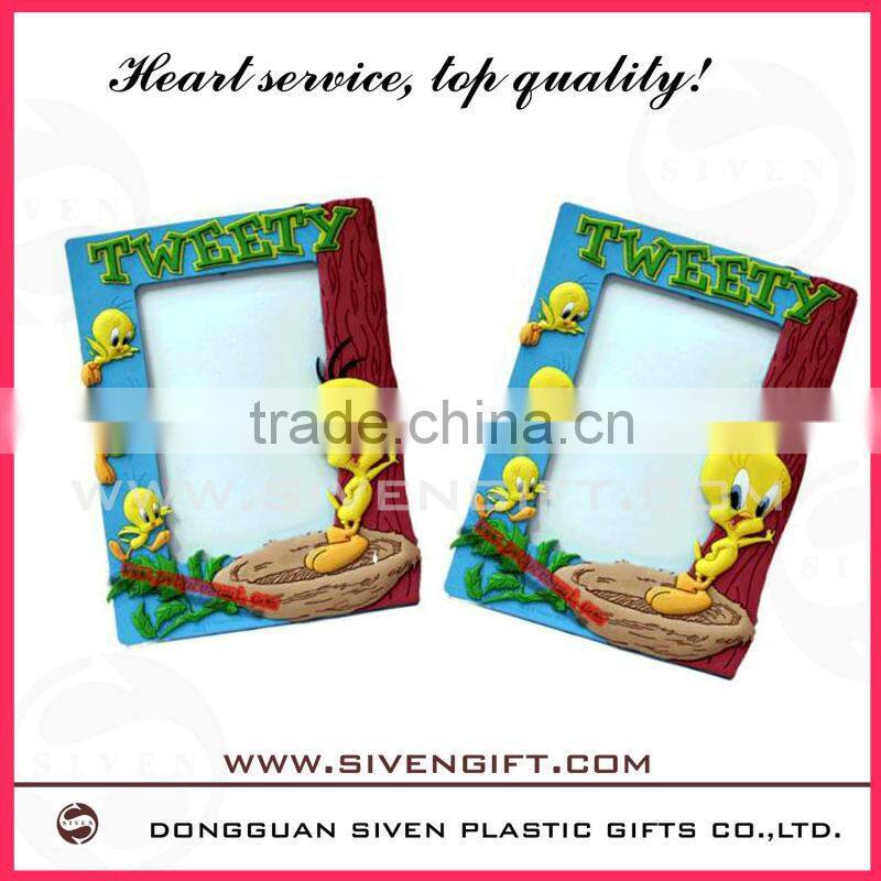 fashion funny pretty girl 3d photo frame