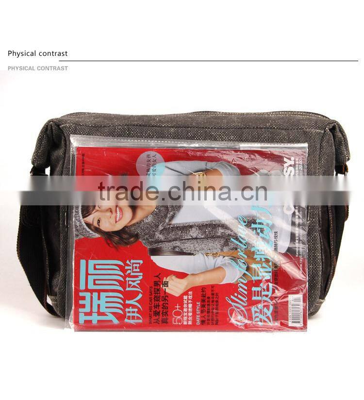 2016 one shoulder canvas military bags retro / vintage bags