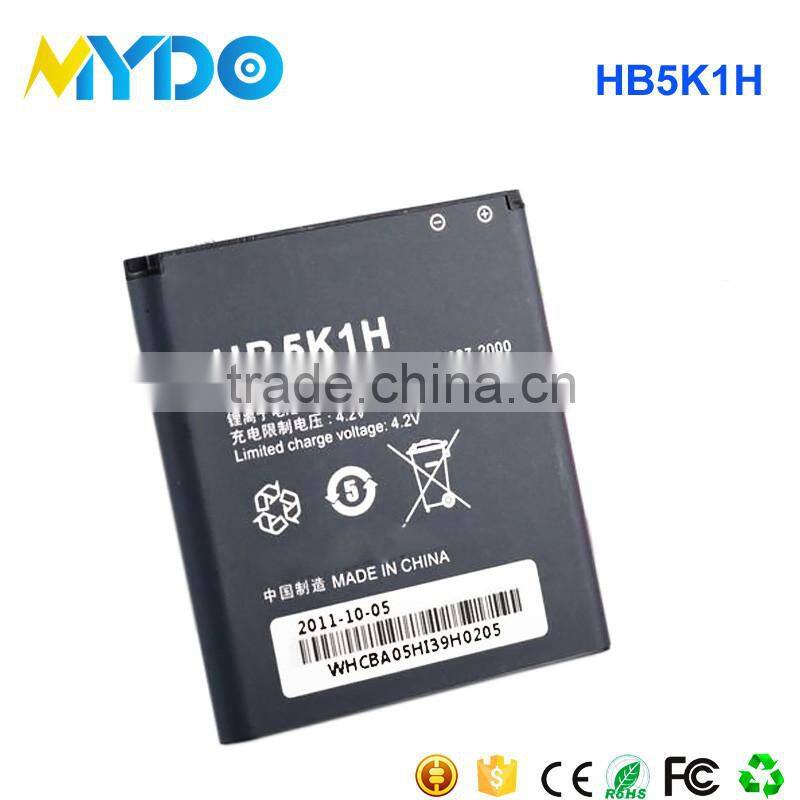 2016 China phone batteria gb t18287-2000 3.7v li-ion 2020mah 3.8v hb5v1hv battery for huawei y200 y300 y500 T8833