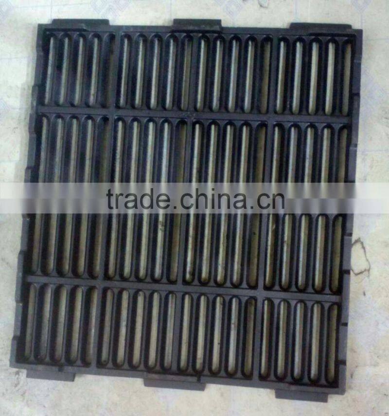 Pig flooring, casting iron floor