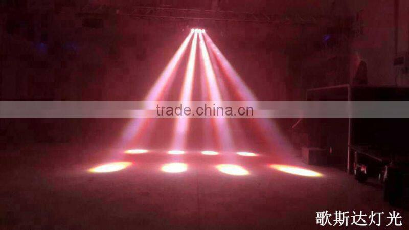 High Quality 15W RGBW led spider beam moving head light / 1 year warranty indoor stage led light