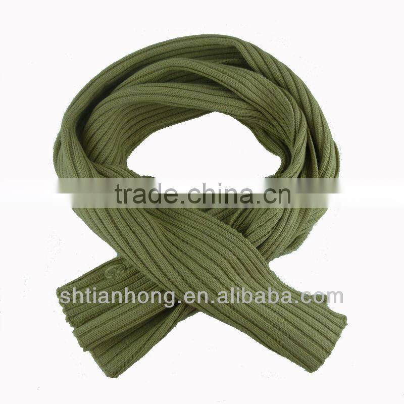 winter fashion neck scarf knitting pattern