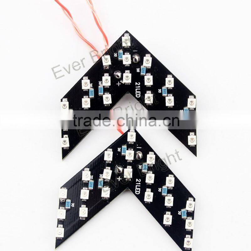 Universal 1210 21smd Resrview Mirror Car Turn arrow light