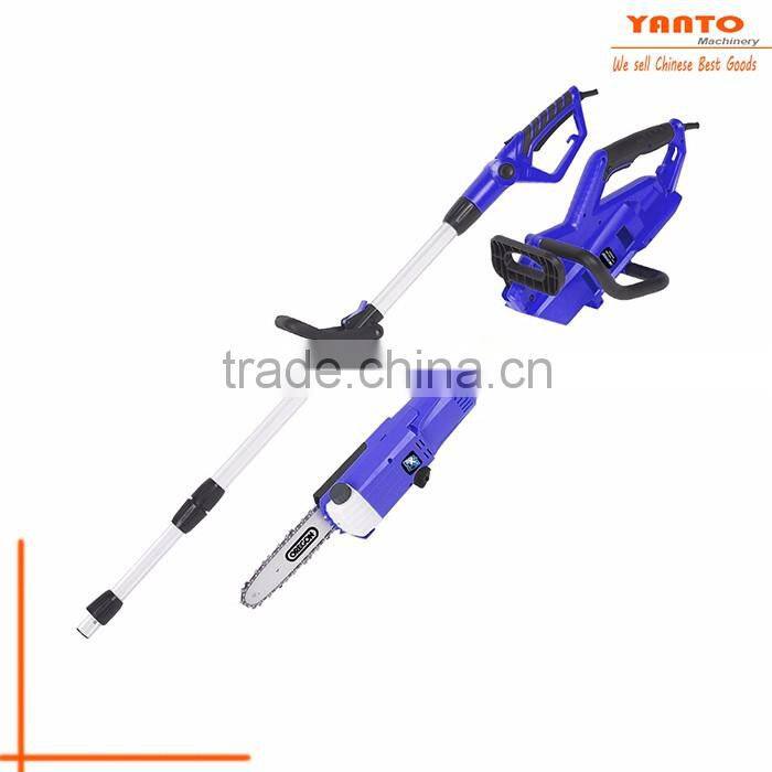 18V FU-4123CHAINSAW Yanto Telescoping Electric Pole Chain Saw with Automatic Chain Lubrication System