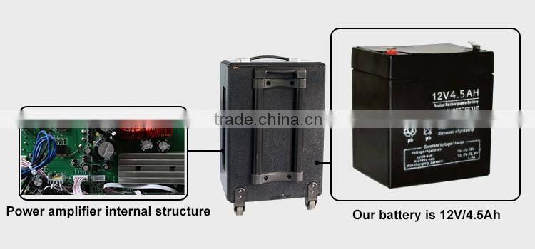 Clear Sound Peak Power Wooden USB Bluetooth Speaker