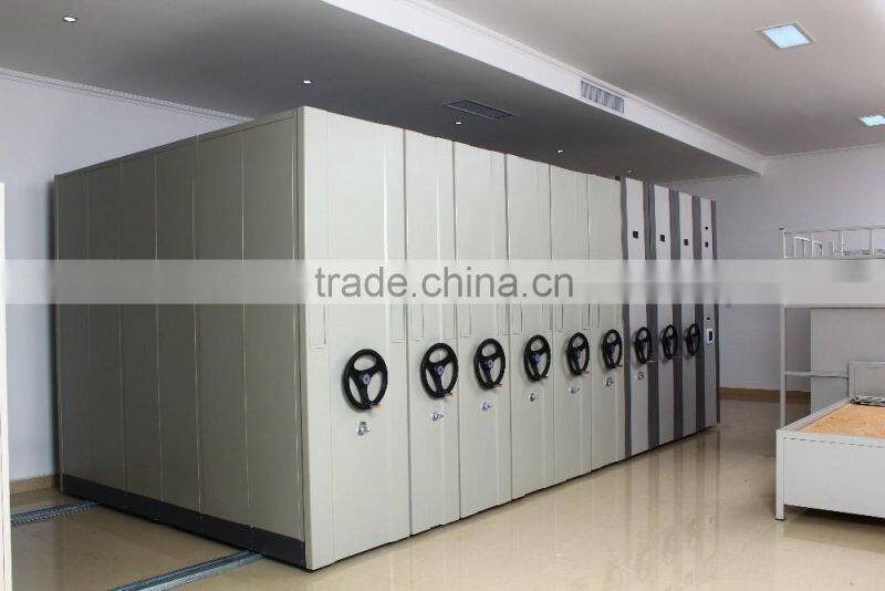 metal mobile archive shelving cabinet for efficient archive lstorage