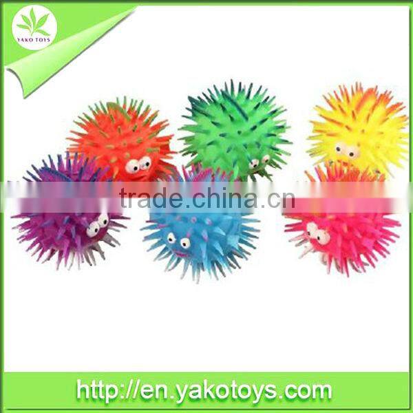 Novelty animal puffer ball,TPR non-phthalate material,have ICTI