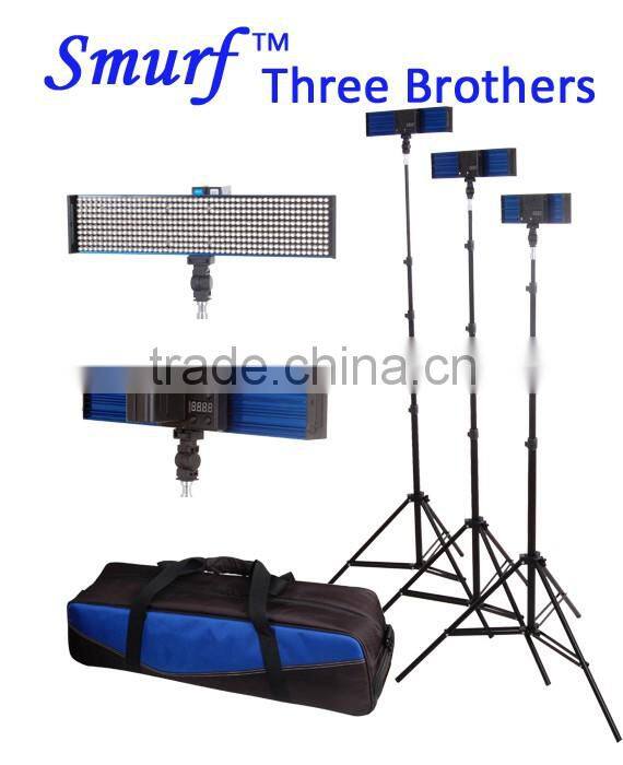 Bi-color CRI 95+On Camera LED Photo Video Light Aluminum