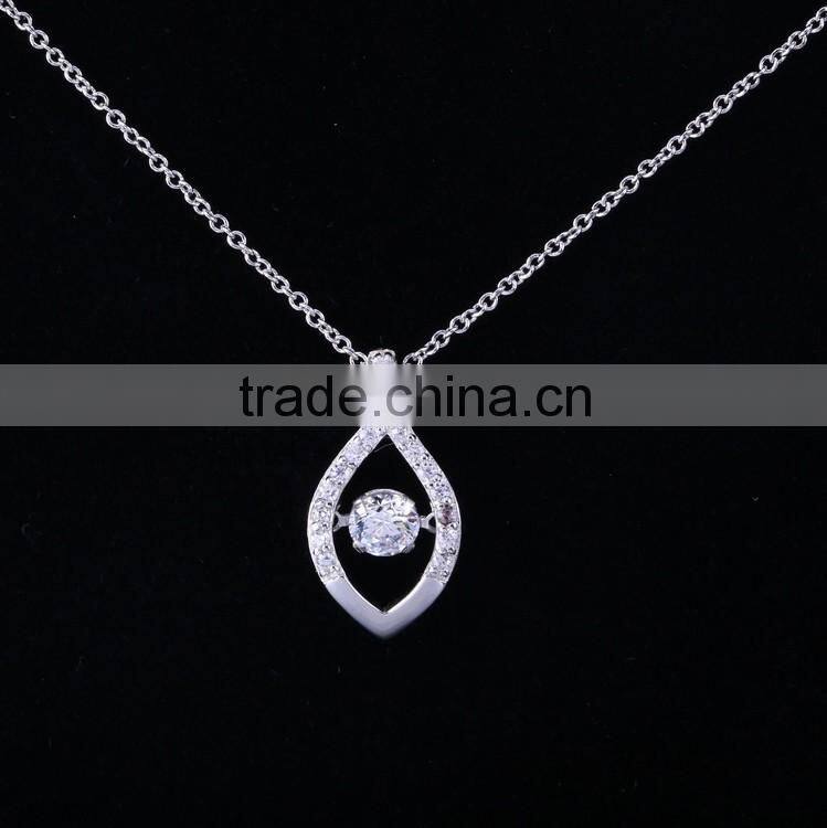 High quality charm 925sterling silver pendant necklace,avaliable small order 925sterling silver necklace