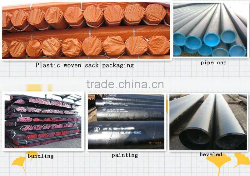 lsaw pipe/API5L standard /X65/JCOE welded pipe