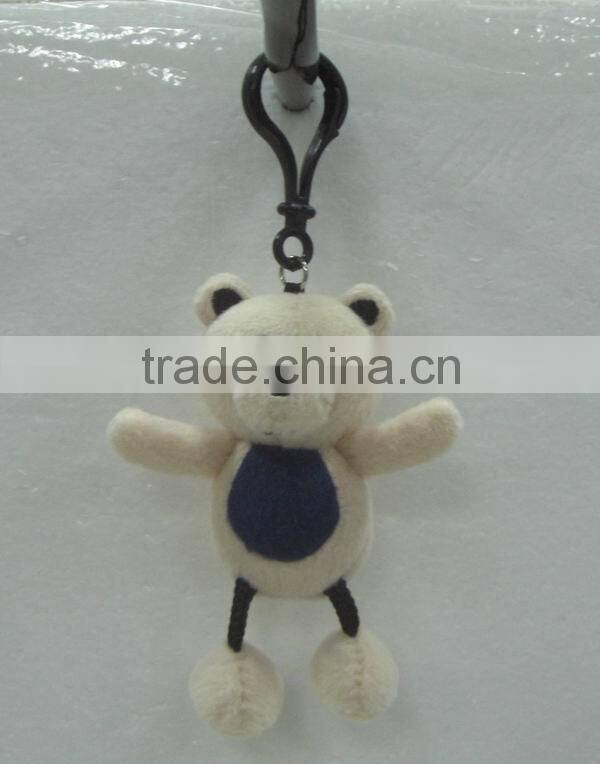 Rabbit plush Key chain& plush mobile chain&promotional gifts