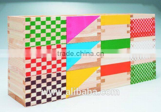 Japanese Handcrafted wooden product Sake cup available in various colors