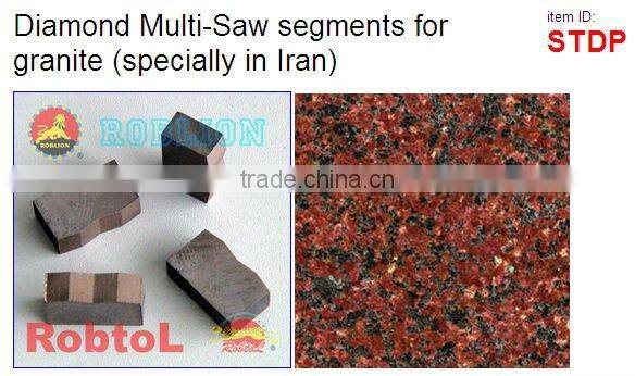Diamond Multi-Saw segments for granite--STDP