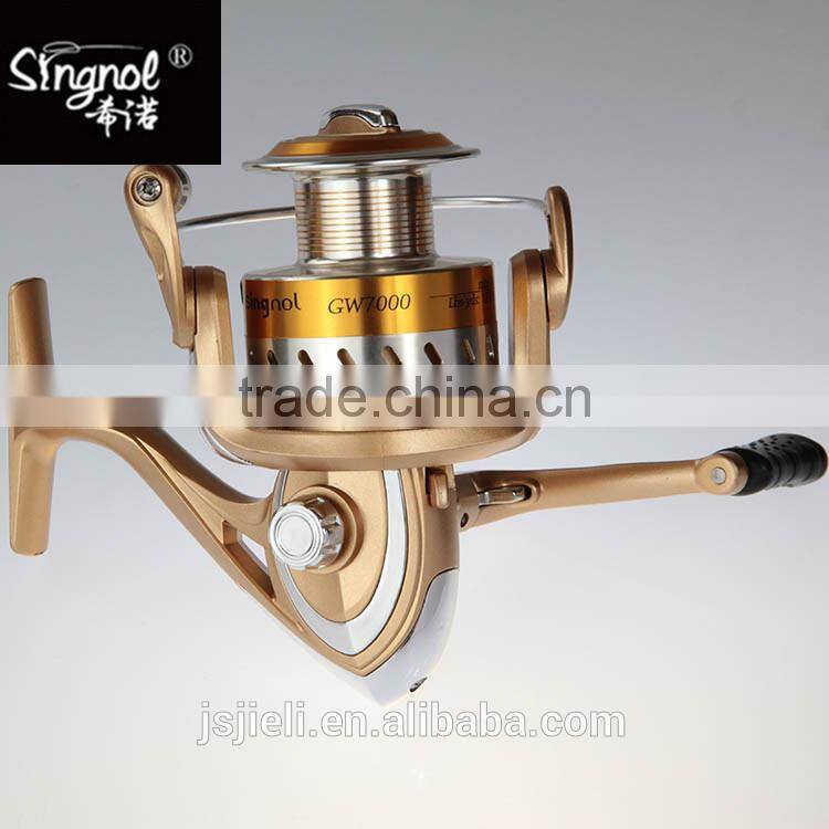 Singnol 6BB 4.5:1 Aluminum Handle Fishing Spinning Reel GW7000 OEM Fishing Reel