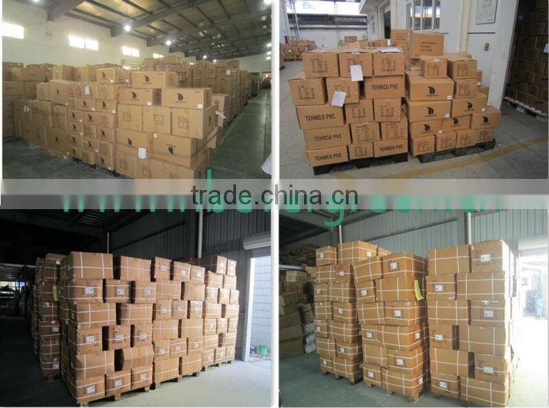PVC pipe fitting female coupling with brass insert