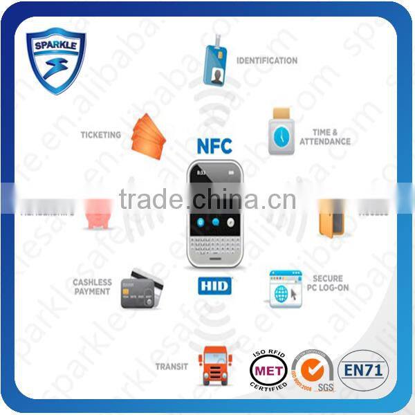factory price passive ISO/IEC 14443 ntag 203 nfc label