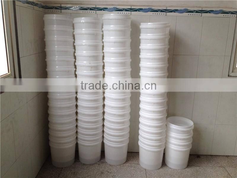2015 Hot Sale Plastic Paint Bucket & 10L white plastic paint barrels/pails/buckets,plastic bucket for paint