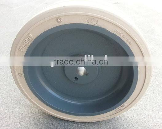 genie boom Scissors type lifting platform rubber wheel tyre 10x3