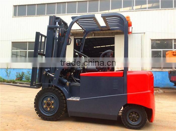 ANSION factory price 2.5ton electric forklift machine with curtis system