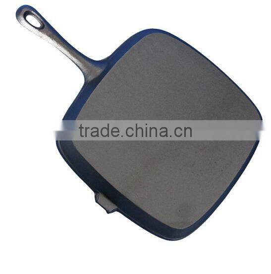 Popular Rectangular Iron Cast Frying Pot