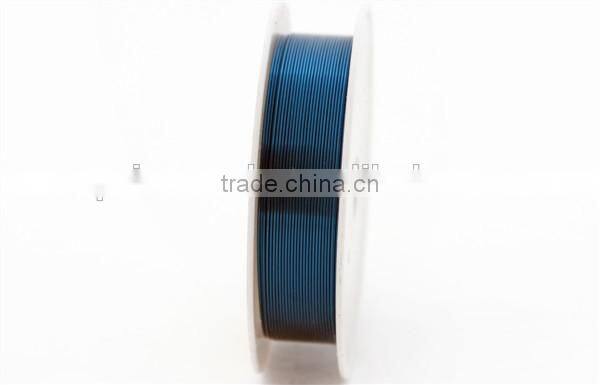 wholesale 0.5mm green colored copper wire