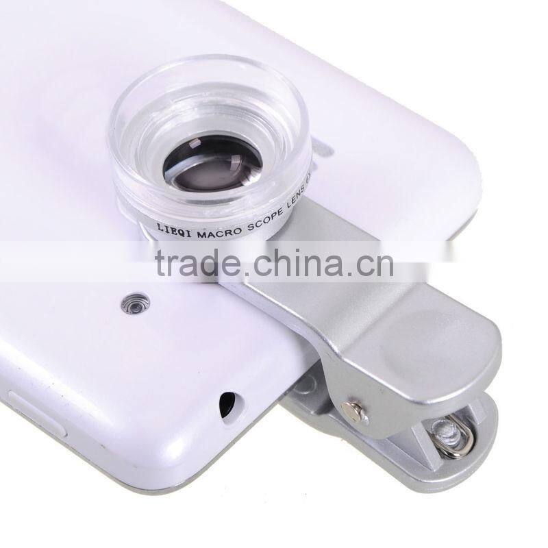 Universal Macro Scope 6X Lens with Clip for Mobile Phone Camera Tablet PC
